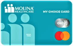 <b>Molina</b> Medicare Choice Care (HMO) offered by <b>Molina</b> Healthcare of Utah, Inc. . Mychoice card molina